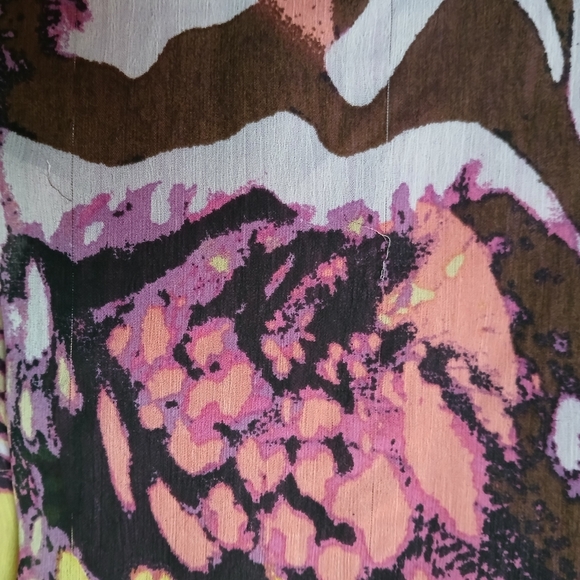 #0247 Womens Faded Glory Summer Maxi Dress Size Medium (8-10) 100%Polyester - Picture 16 of 16